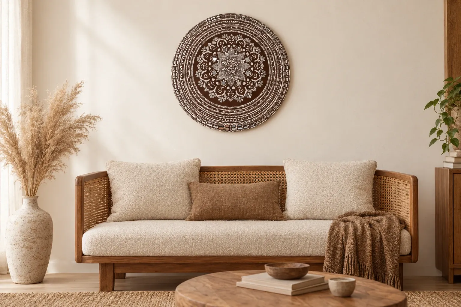 Cocoa Lace in a living room